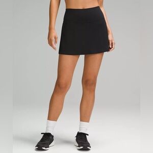 NWT lululemon Align High-Rise Skirt/Skort in BLACK size 6 - RARE